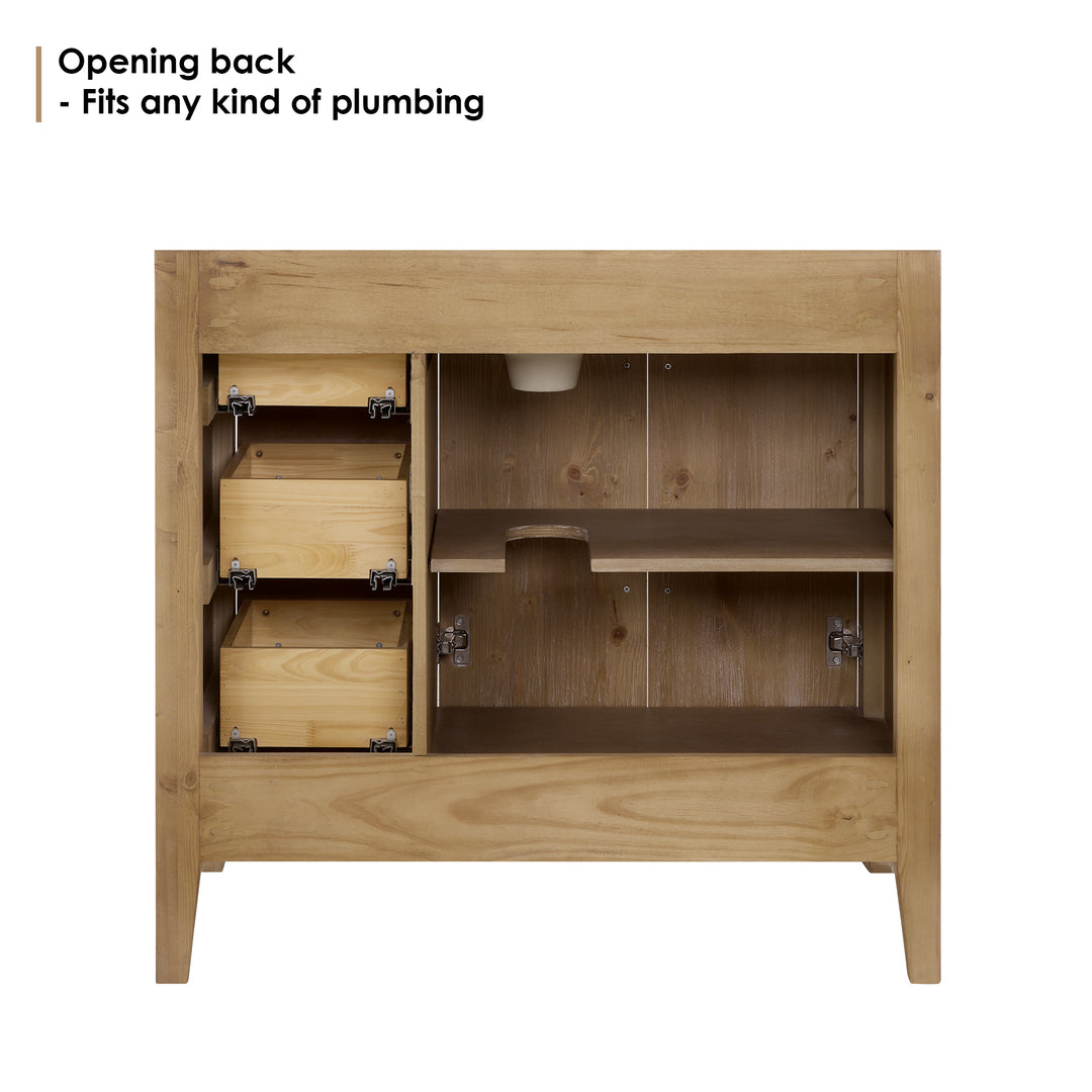 Laurel 36" Single Bathroom Cabinet Vanity