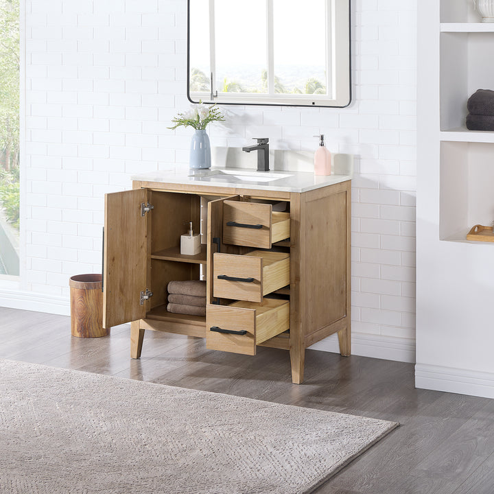 Laurel 36" Single Bathroom Cabinet Vanity