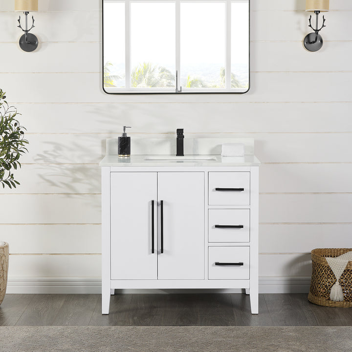 Laurel 36" Single Bathroom Cabinet Vanity