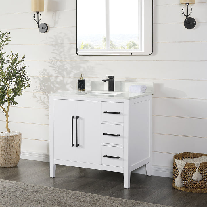 Laurel 36" Single Bathroom Cabinet Vanity