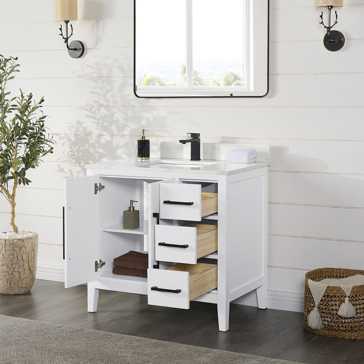 Laurel 36" Single Bathroom Cabinet Vanity