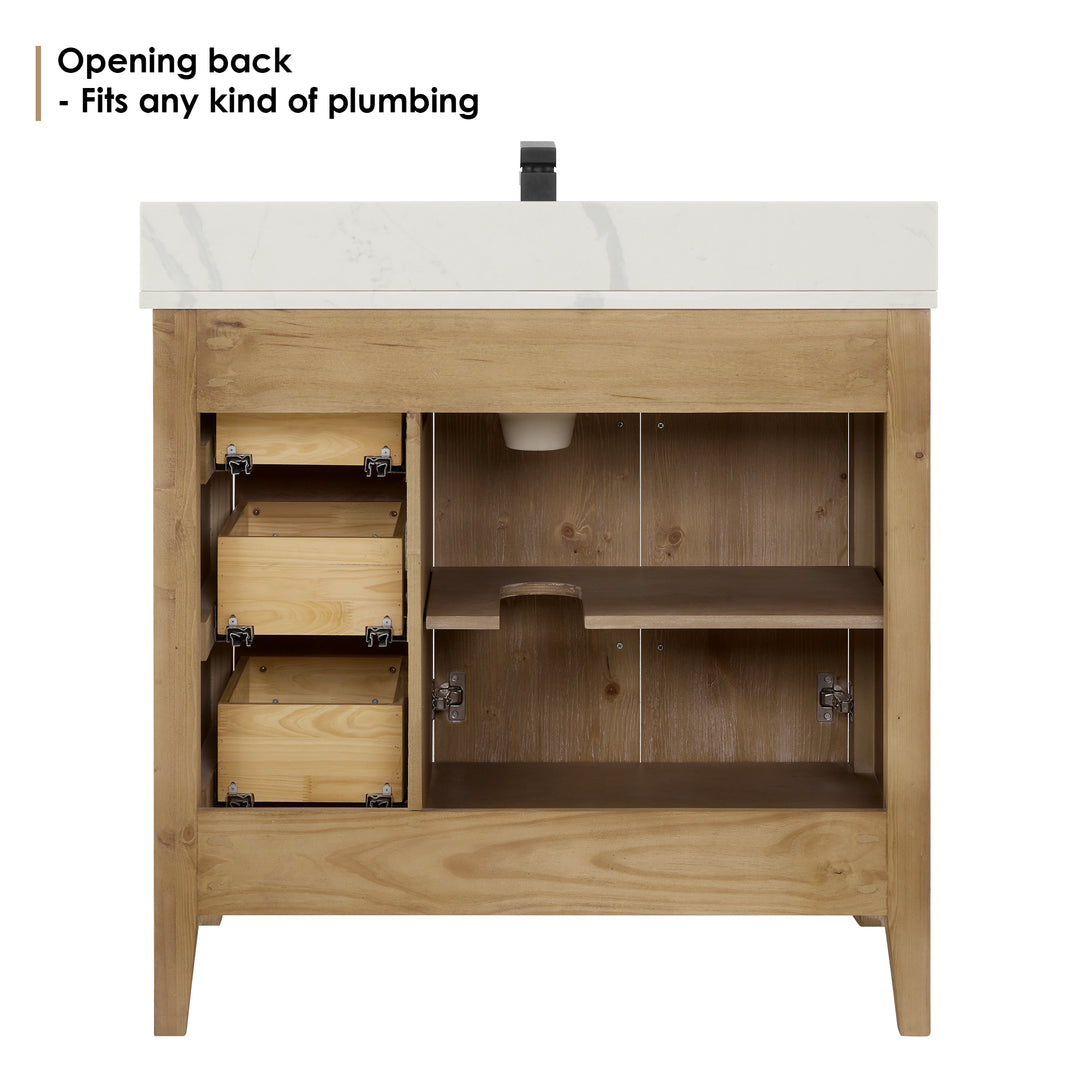 Laurel 36" Single Bathroom Vanity