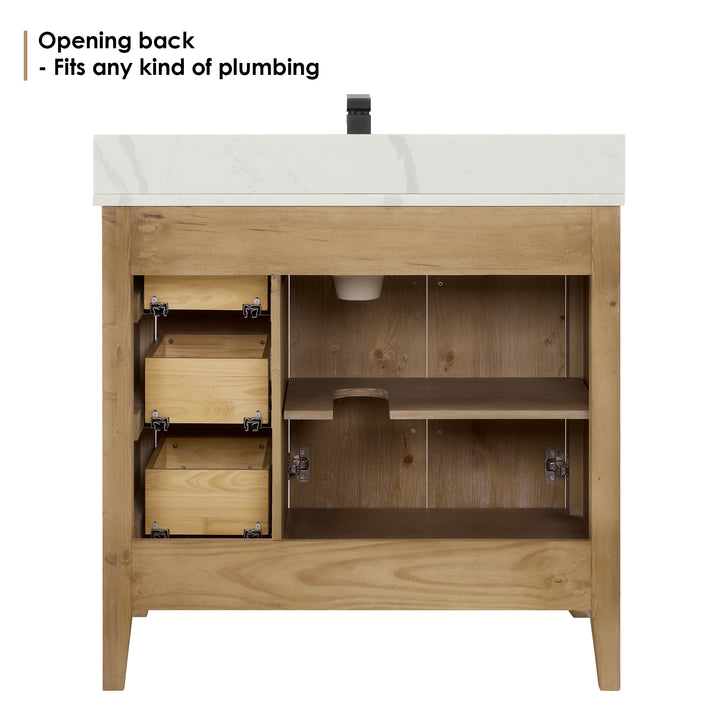 Laurel 36" Single Bathroom Vanity