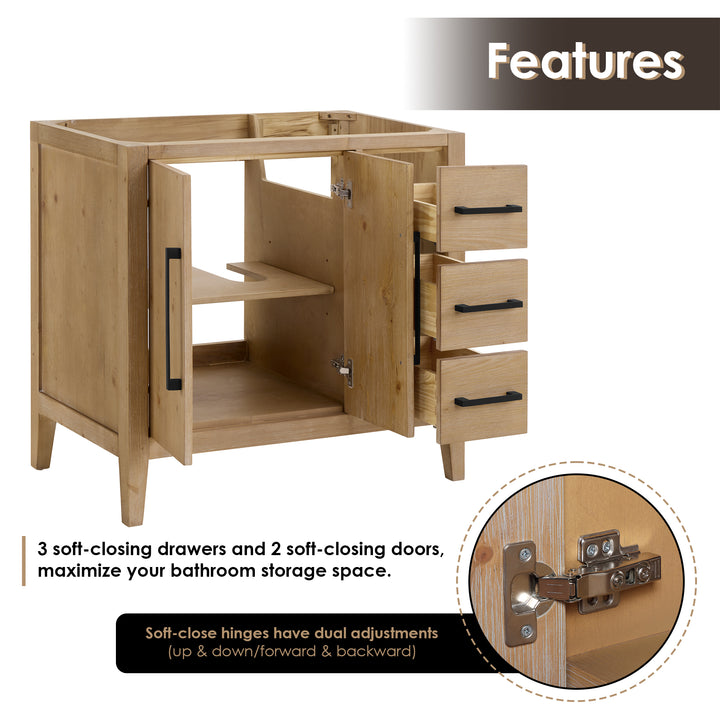 Laurel 36" Single Bathroom Vanity