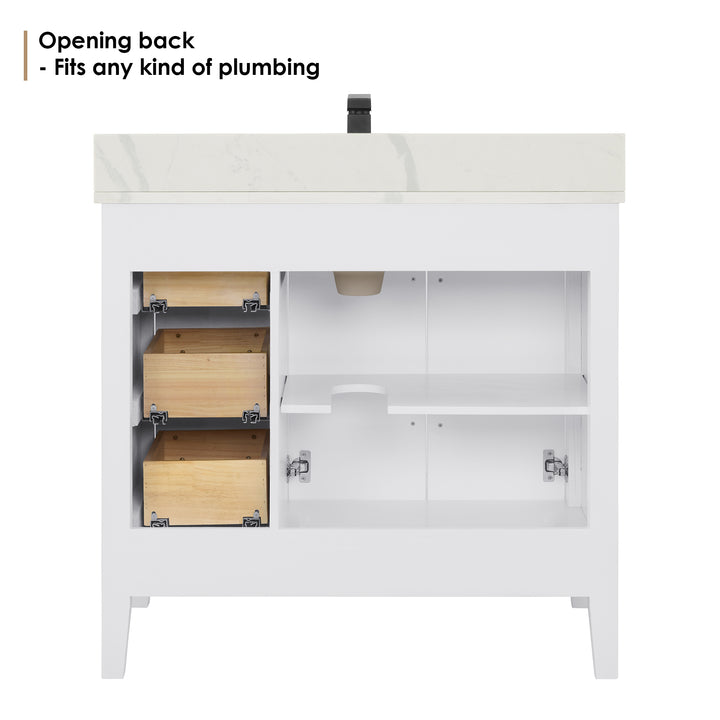 Laurel 36" Single Bathroom Vanity