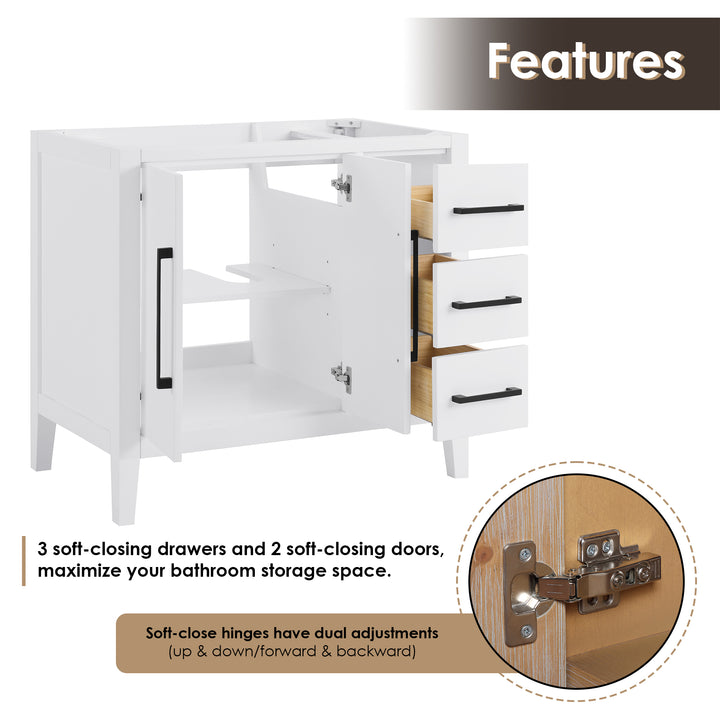 Laurel 36" Single Bathroom Vanity