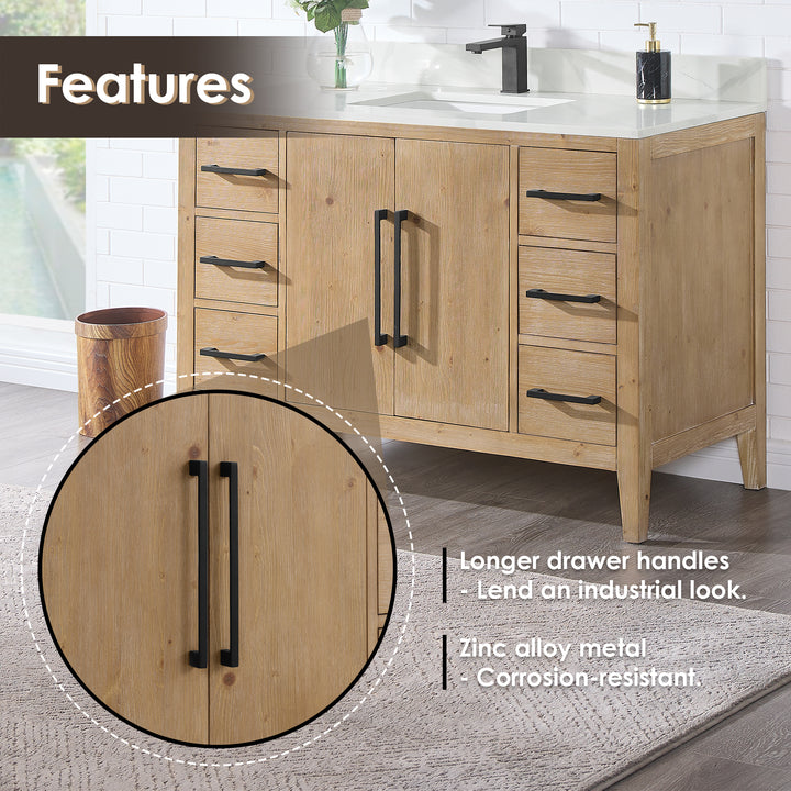 Laurel 48" Single Bathroom Cabinet Vanity
