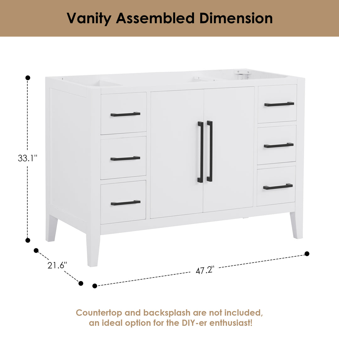 Laurel 48" Single Bathroom Cabinet Vanity