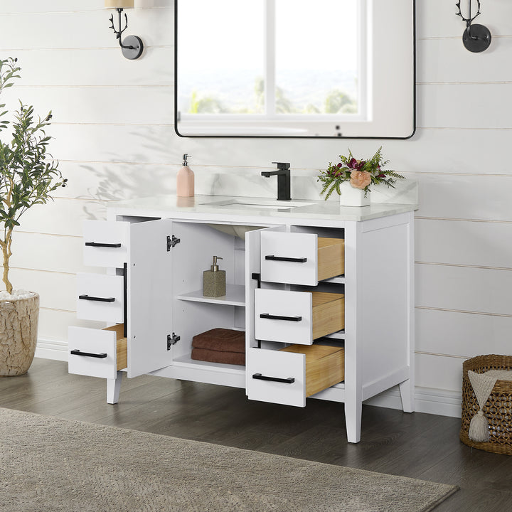Laurel 48" Single Bathroom Cabinet Vanity