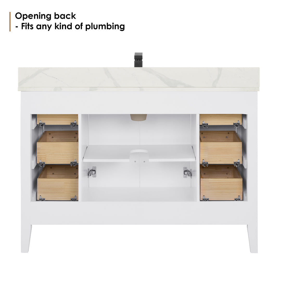 Laurel 48" Single Bathroom Vanity