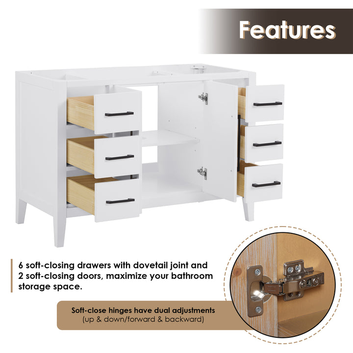 Laurel 48" Single Bathroom Vanity