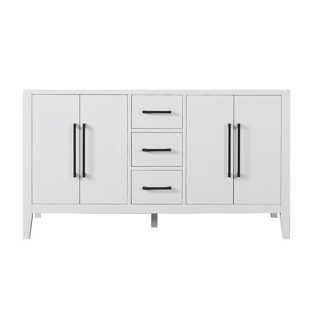 Laurel 60" Double Bathroom Cabinet Vanity