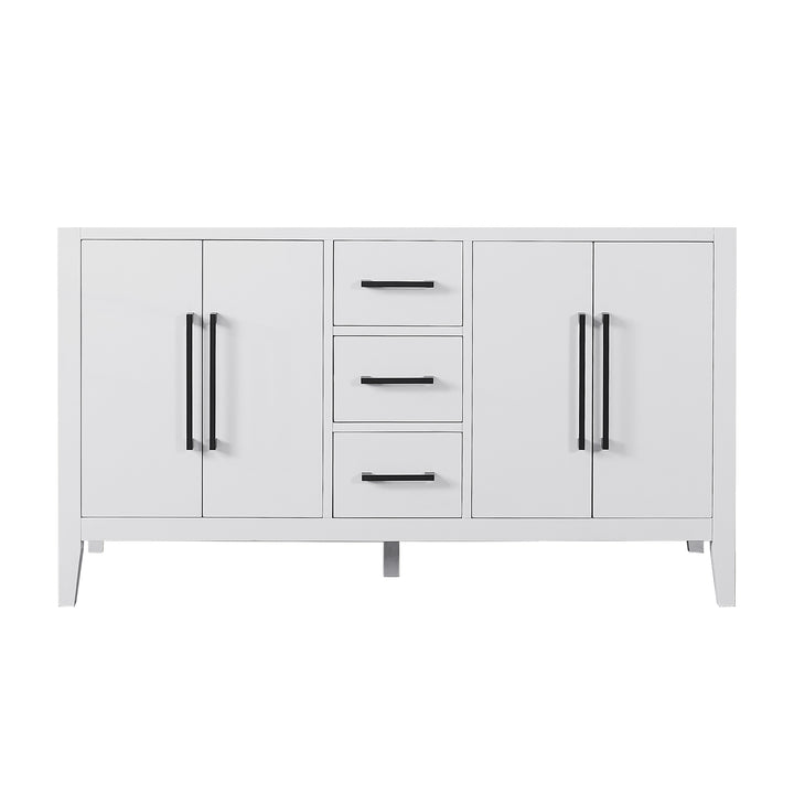 Laurel 60" Double Bathroom Cabinet Vanity