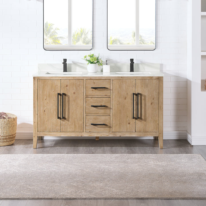 Laurel 60" Double Bathroom Vanity