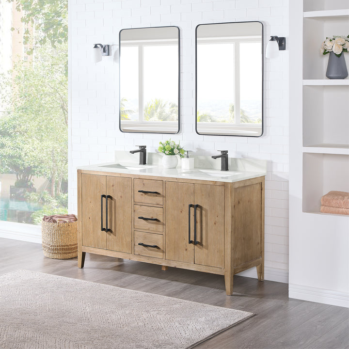 Laurel 60" Double Bathroom Vanity