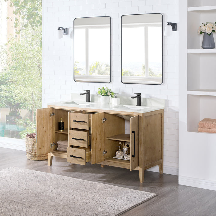 Laurel 60" Double Bathroom Vanity