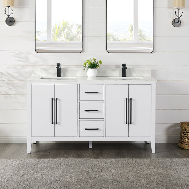 Laurel 60" Double Bathroom Vanity