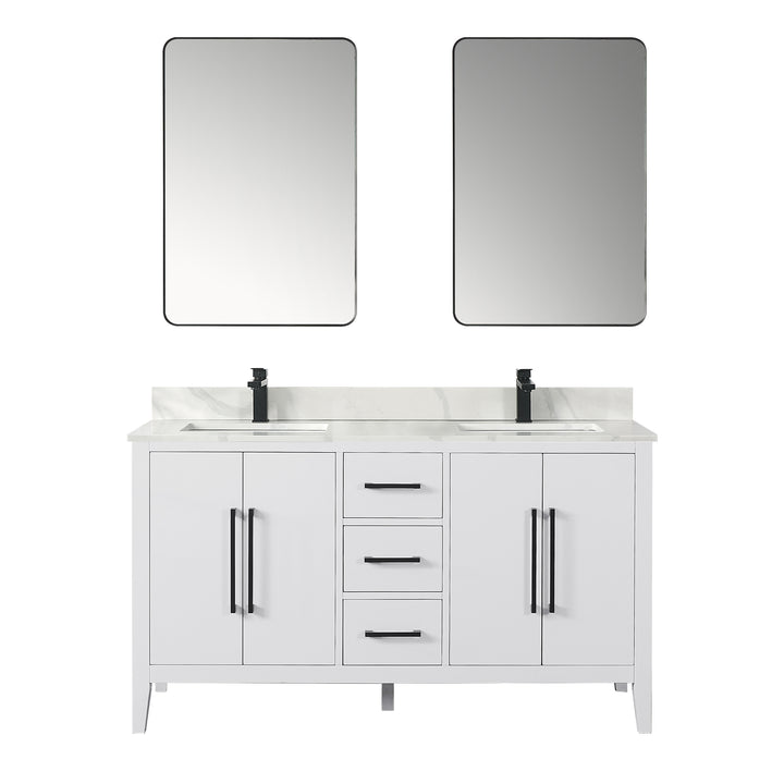Laurel 60" Double Bathroom Vanity