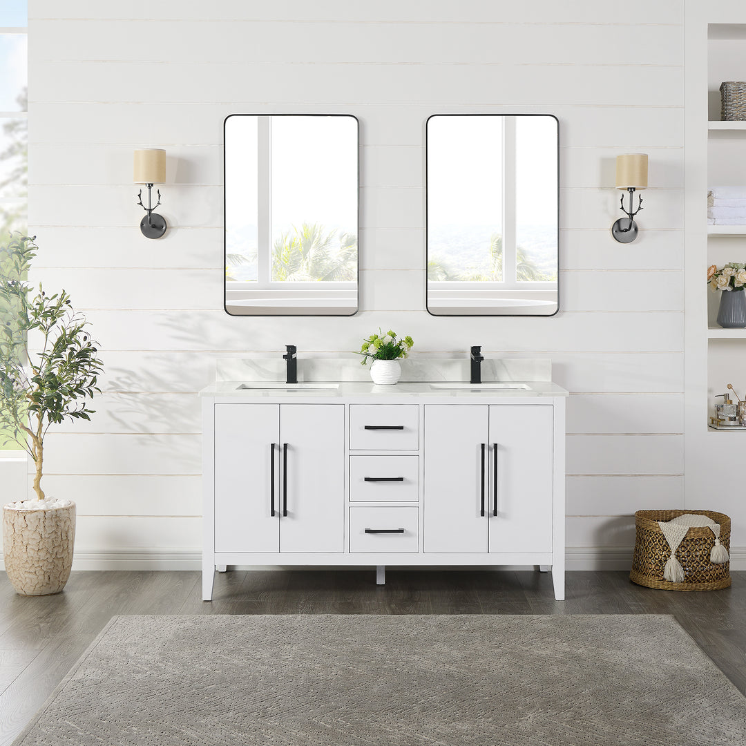 Laurel 60" Double Bathroom Vanity
