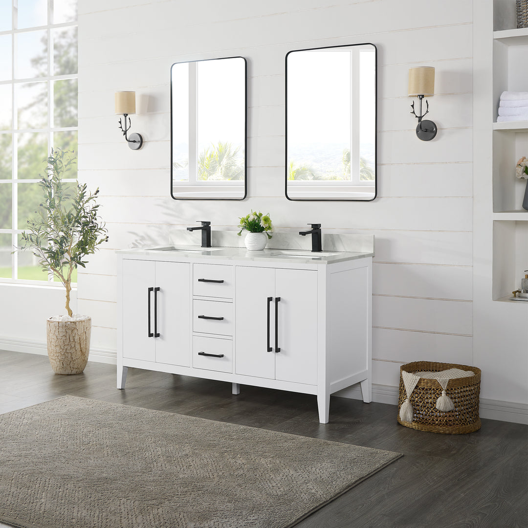 Laurel 60" Double Bathroom Vanity