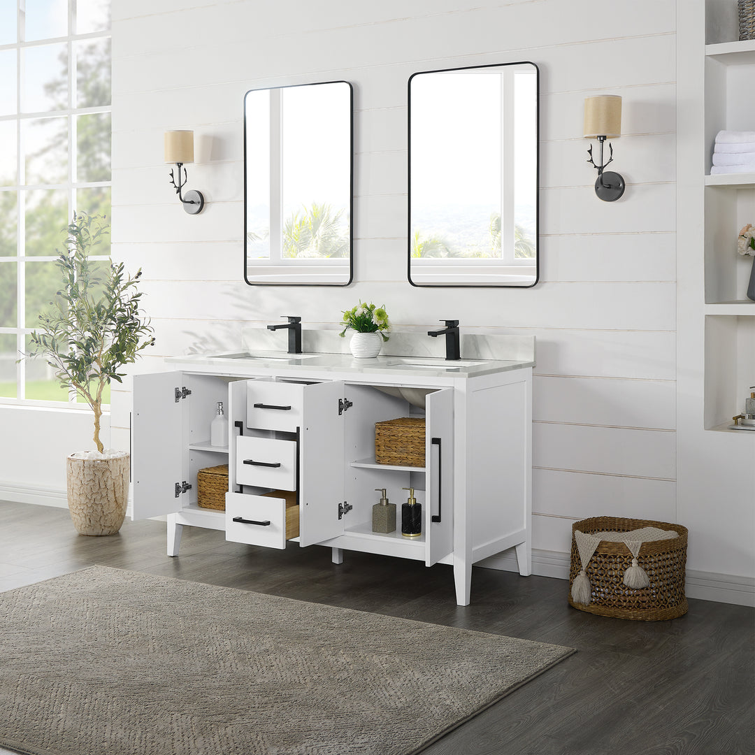 Laurel 60" Double Bathroom Vanity