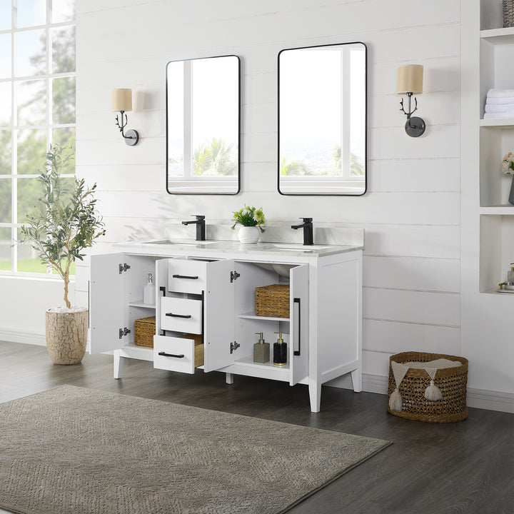 Laurel 60" Double Bathroom Vanity