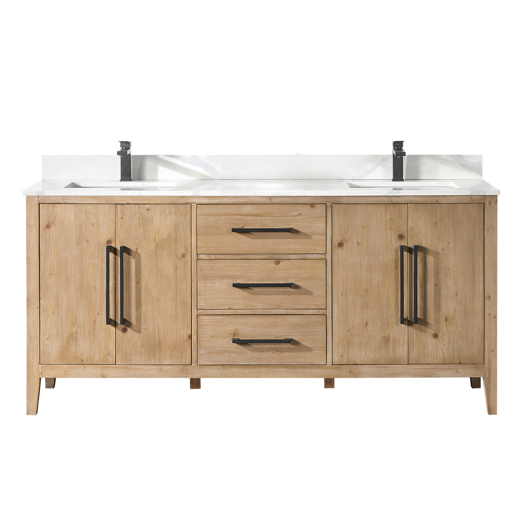 Laurel 72" Double Bathroom Vanity