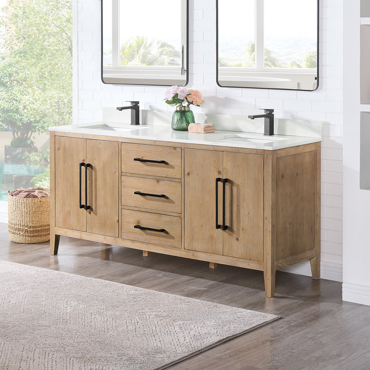 Laurel 72" Double Bathroom Vanity