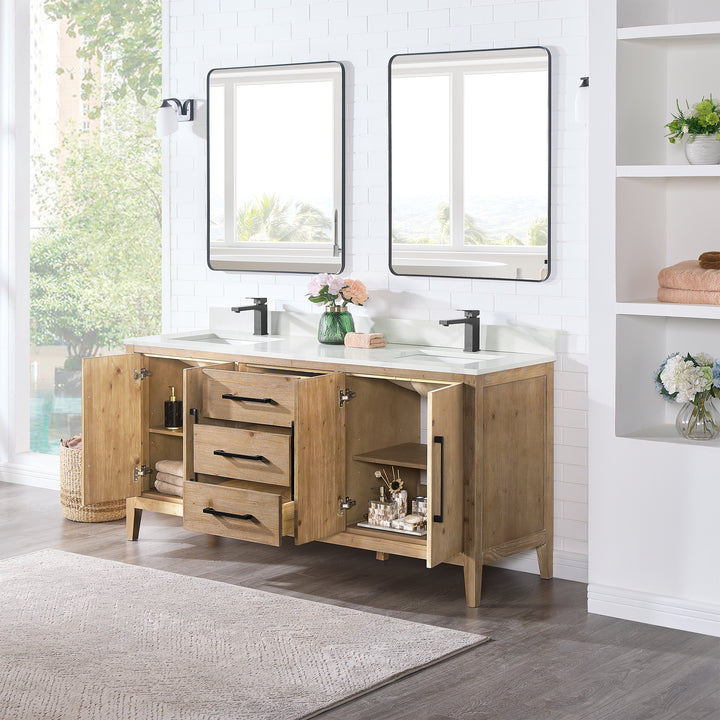 Laurel 72" Double Bathroom Vanity