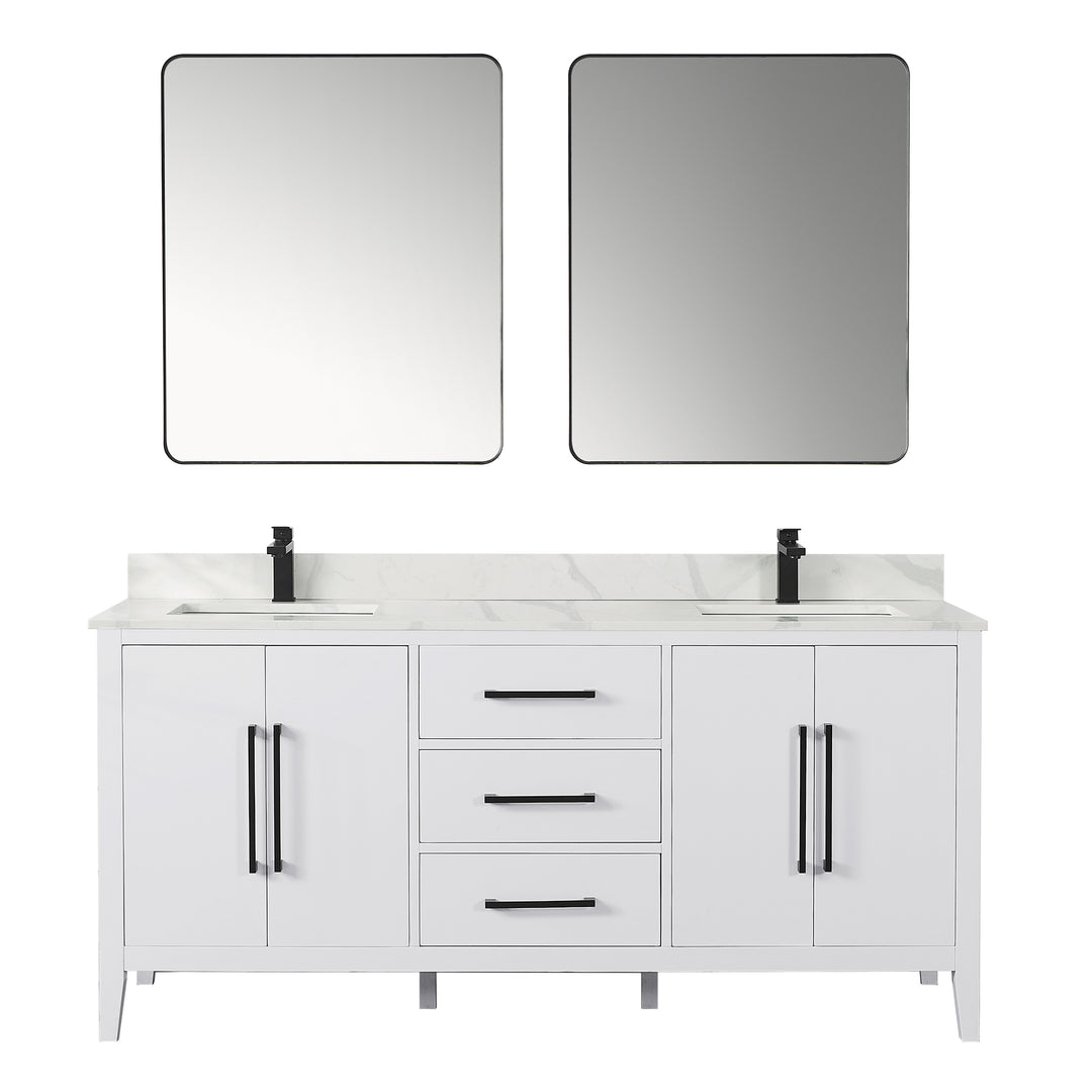 Laurel 72" Double Bathroom Vanity
