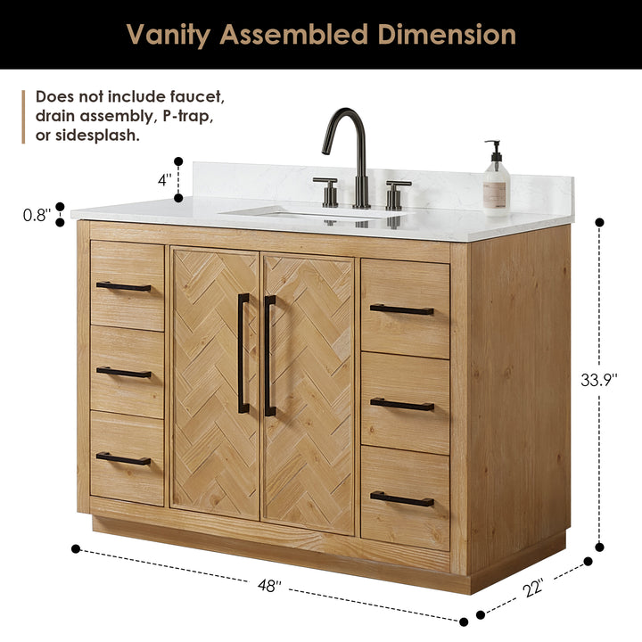 Bellavia 48" Single Bathroom Vanity