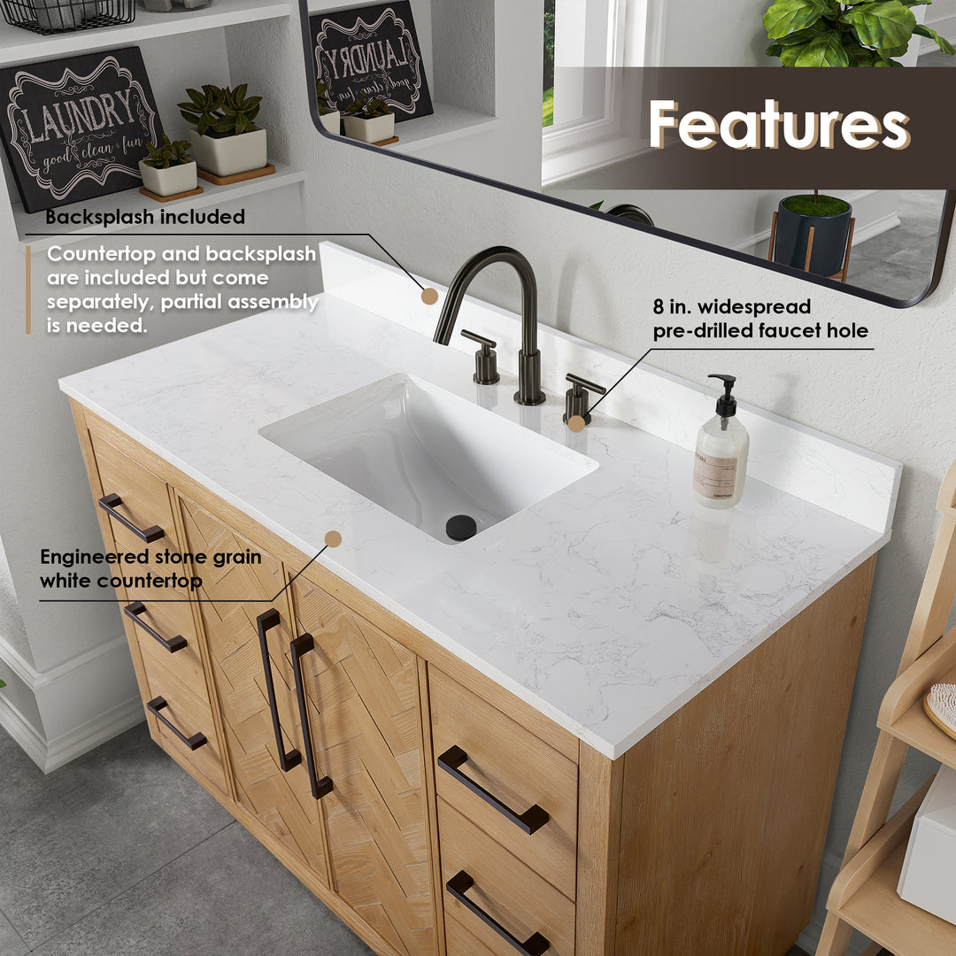 Bellavia 48" Single Bathroom Vanity