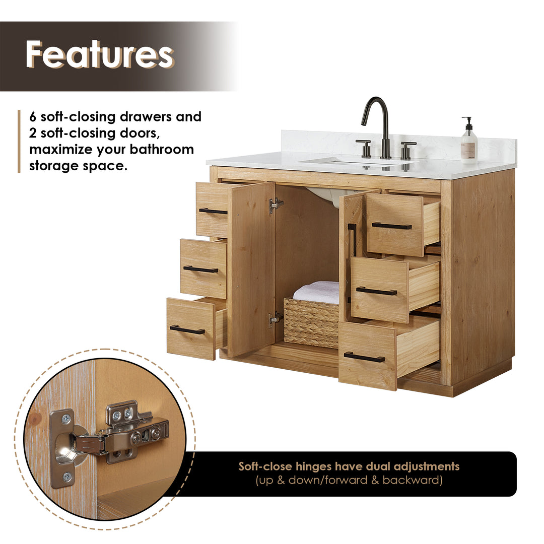 Bellavia 48" Single Bathroom Vanity