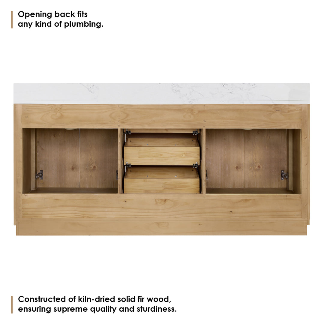 Bellavia 72" Double Bathroom Vanity