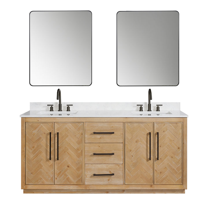 Bellavia 72" Double Bathroom Vanity