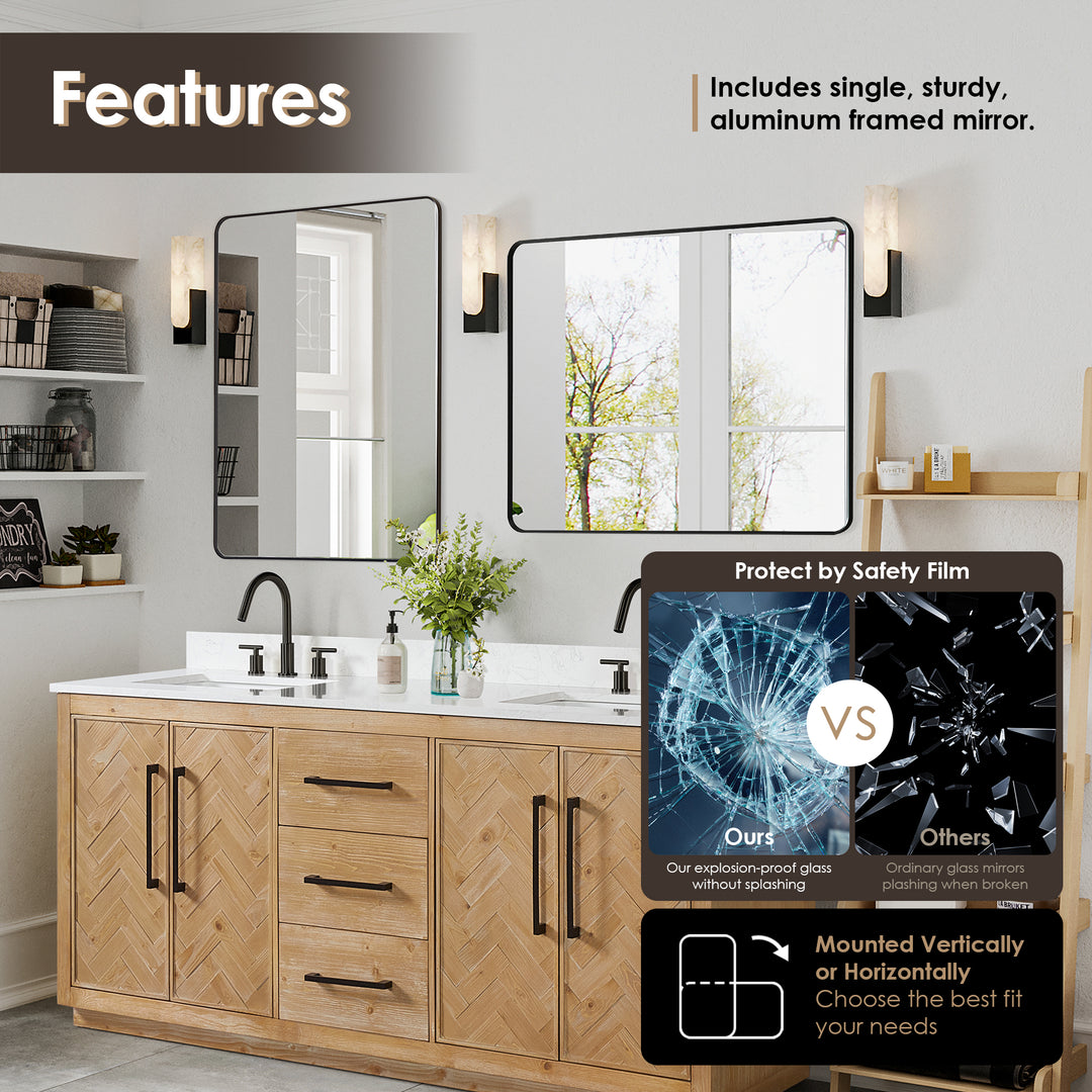 Bellavia 72" Double Bathroom Vanity