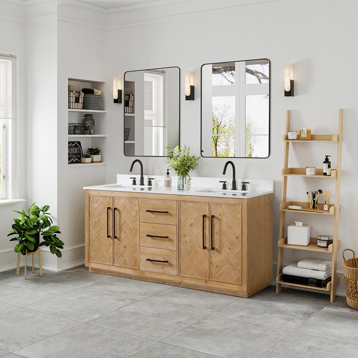 Bellavia 72" Double Bathroom Vanity