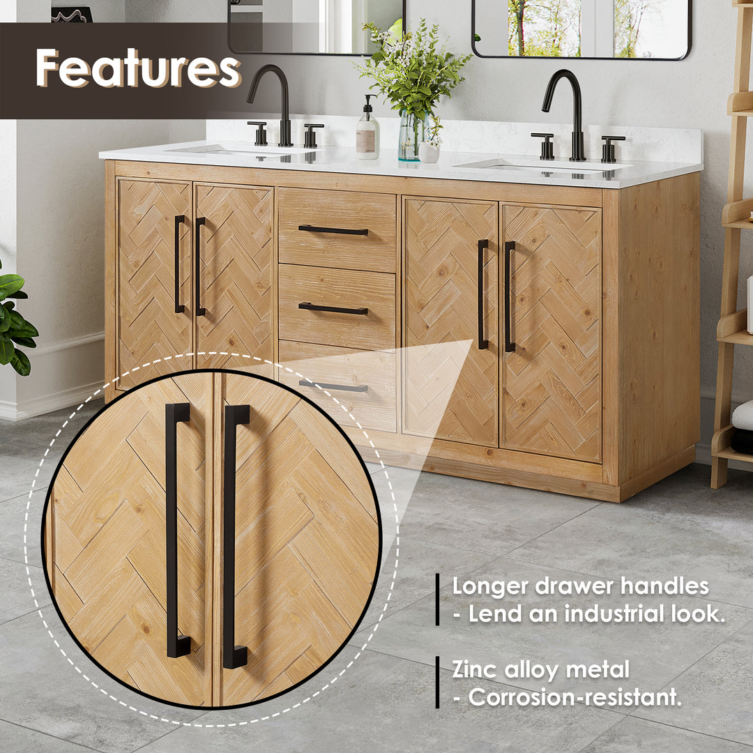 Bellavia 72" Double Bathroom Vanity