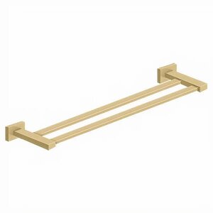 Deltana Architectural Hardware 24" Double Towel Bar, 55D Series