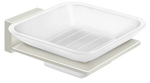 Deltana Architectural Hardware Frosted Glass Soap Dish, 55D Series