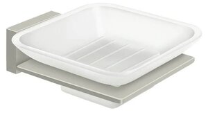 Deltana Architectural Hardware Frosted Glass Soap Dish, 55D Series