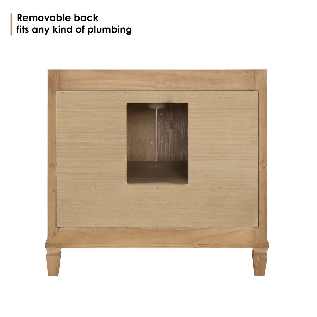 Solana 36" Single Bathroom Cabinet Vanity