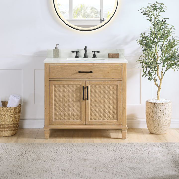Solana 36" Single Bathroom Cabinet Vanity