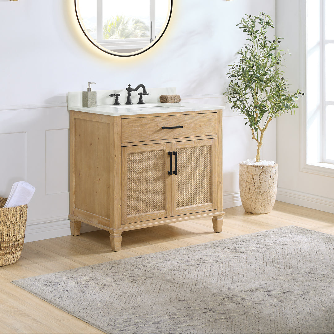 Solana 36" Single Bathroom Cabinet Vanity