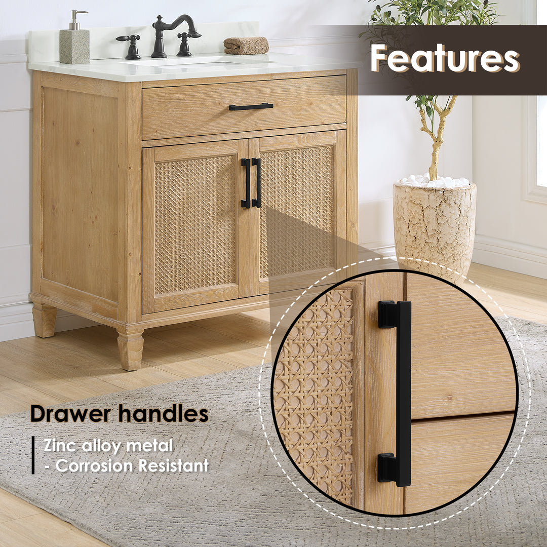 Solana 36" Single Bathroom Cabinet Vanity