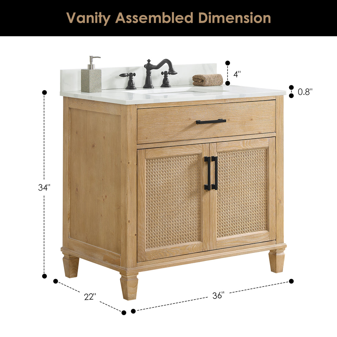 Solana 36" Single Bathroom Vanity