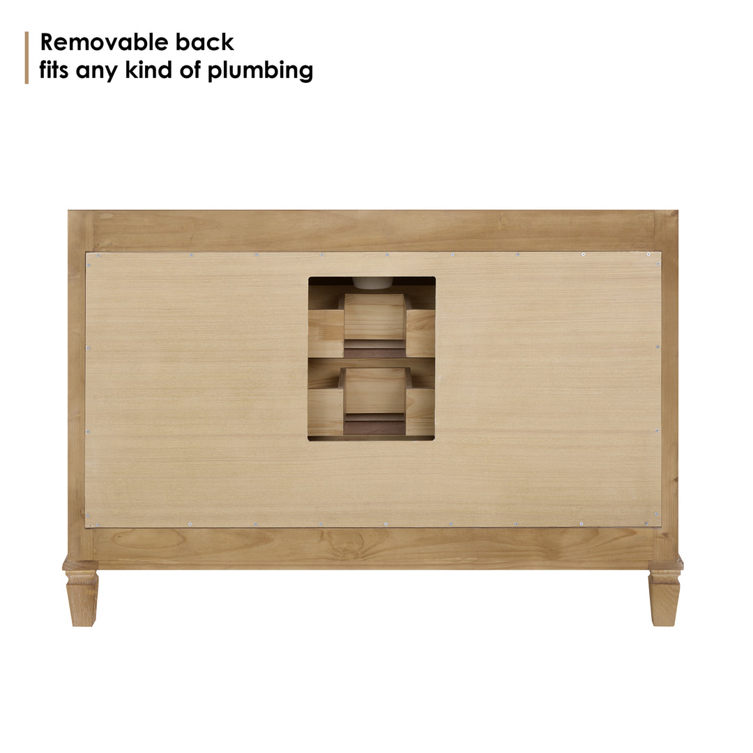 Solana 48" Single Bathroom Cabinet Vanity