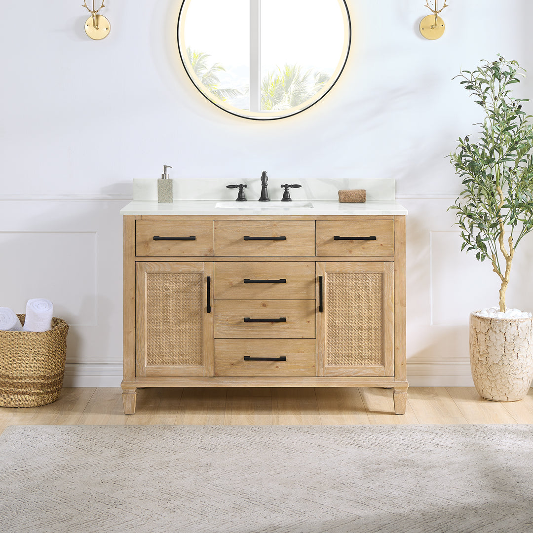 Solana 48" Single Bathroom Cabinet Vanity