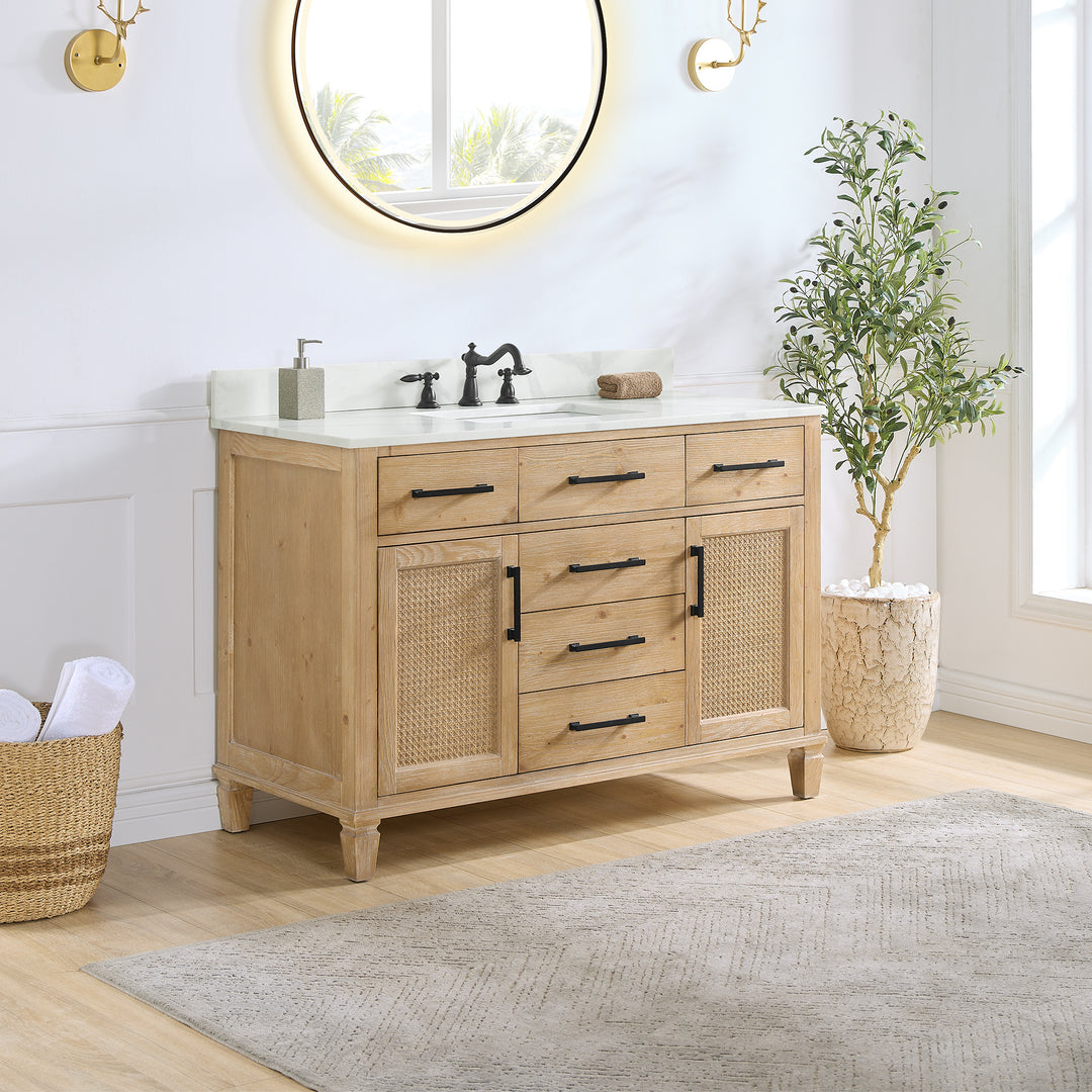 Solana 48" Single Bathroom Cabinet Vanity