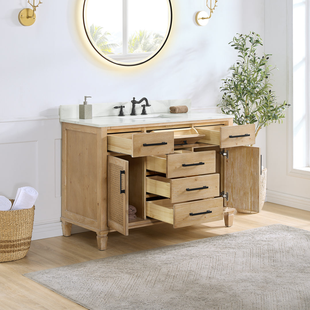 Solana 48" Single Bathroom Cabinet Vanity